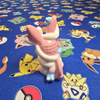 Pokemon Sylveon Figure Finger Puppet 2013 Nintendo Bandai PVC Japan USA Seller
