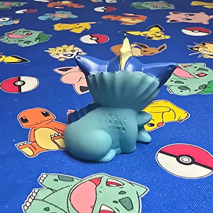 Pokemon Vaporeon Figure Finger Puppet 1996 Nintendo Bandai PVC Vintage Japan USA