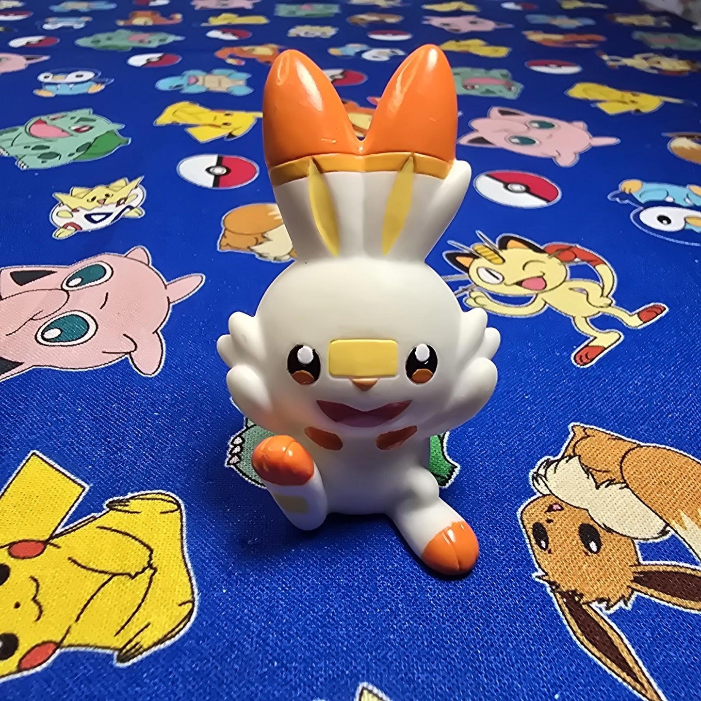 Pokemon Scorbunny Figure Finger Puppet 2019 Nintendo Bandai PVC Japan USA Seller
