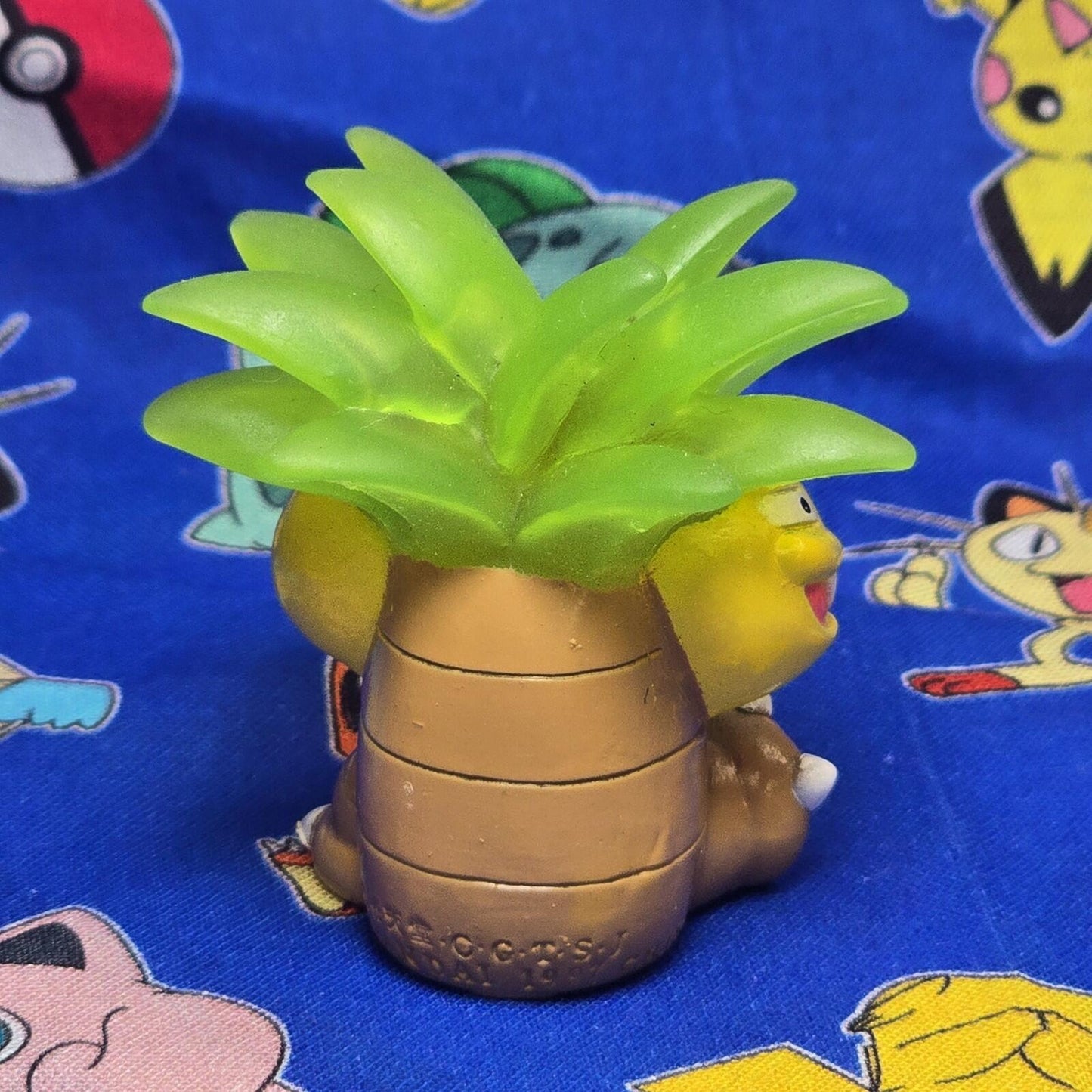 Pokemon Exeggutor Clear Figure Finger Puppet 1997 Bandai Nintendo Vintage Seller