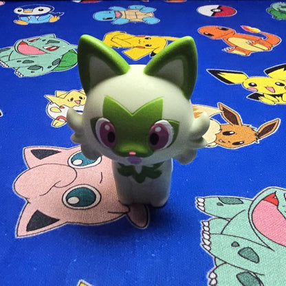 Pokemon Sprigatito Figure Finger Puppet 2022 Nintendo Bandai PVC Japan US Seller