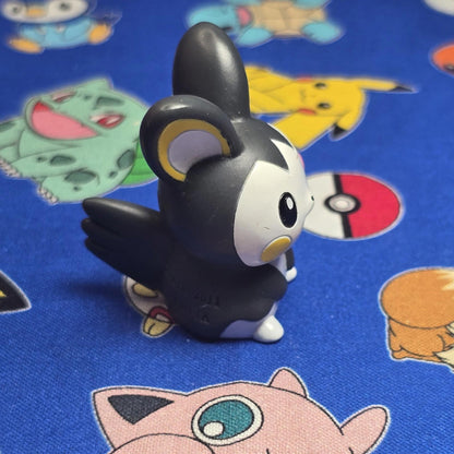 Pokemon Emolga Figure Finger Puppet 2011 Nintendo Bandai PVC Japan USA Seller