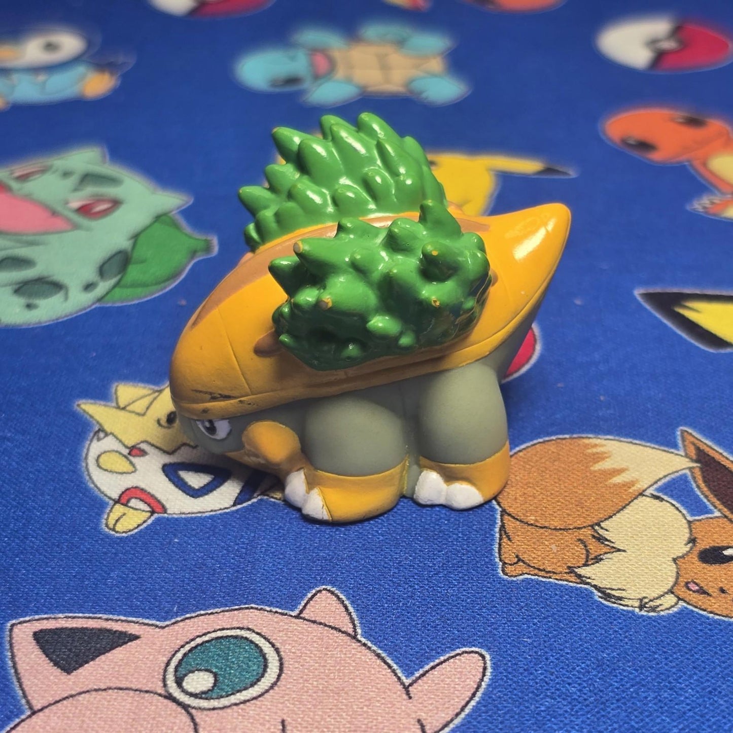 Pokemon Grotle Figure Finger Puppet 2008 Nintendo Bandai Japan PVC USA Seller