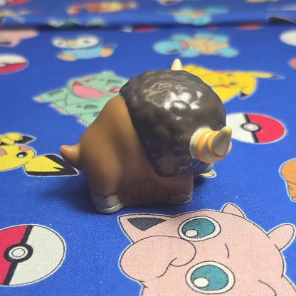 Pokemon Bouffalant Figure Finger Puppet 2011 Nintendo Bandai PVC Japan US Seller