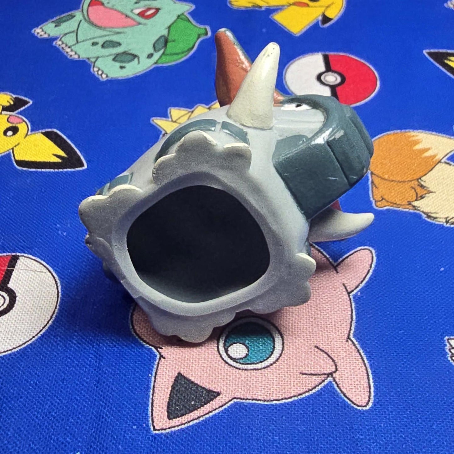 Pokemon Donphan Figure Finger Puppet 1999 Nintendo Bandai PVC Vintage Japan US