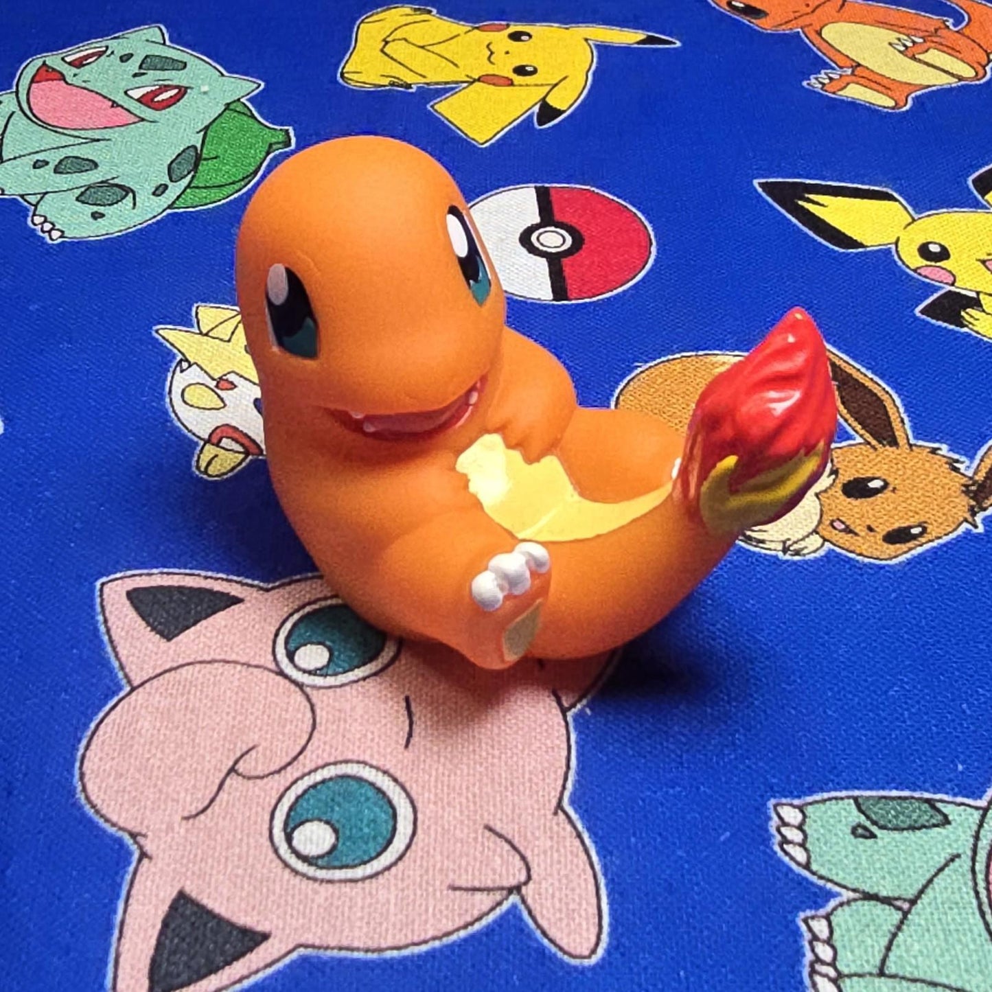Pokemon Charmander Figure Finger Puppet 2013 Nintendo Bandai PVC Japan US Seller