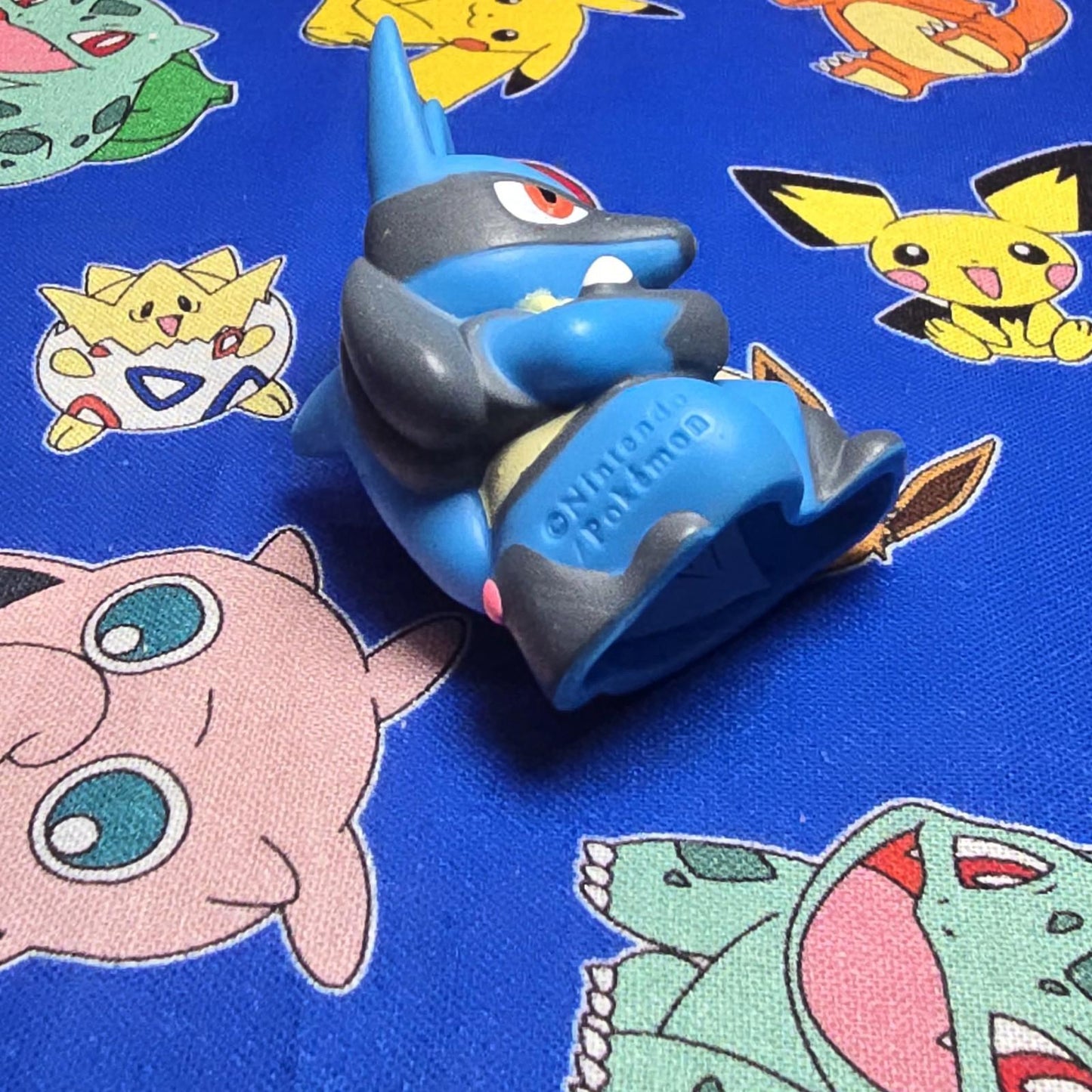 Pokemon Lucario Figure Finger Puppet 2022 Nintendo Bandai PVC Japan USA Seller