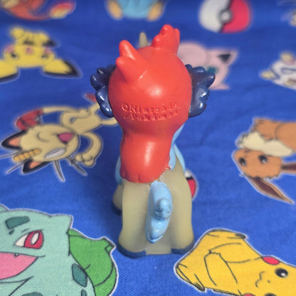 Pokemon Keldeo Clear Figure Finger Puppet 2012 Nintendo Bandai Japan USA Seller