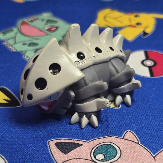 Pokemon Lairon Figure Finger Puppet 2004 Nintendo Bandai PVC Vintage Japan USA