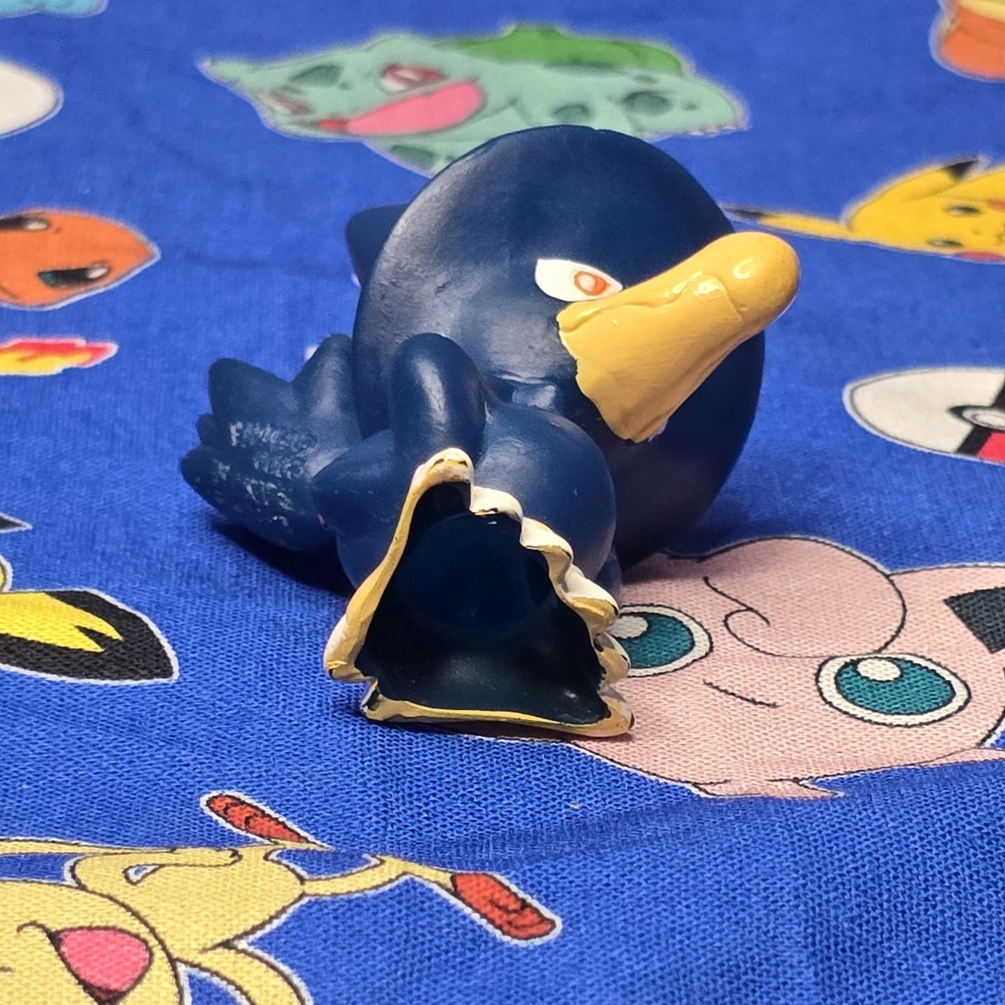 Pokemon Murkrow Figure Finger Puppet 2007 Nintendo Bandai PVC Japan USA Seller