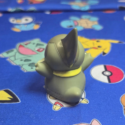 Pokemon Axew Figure Finger Puppet 2012 Nintendo Bandai PVC Vintage Japan USA