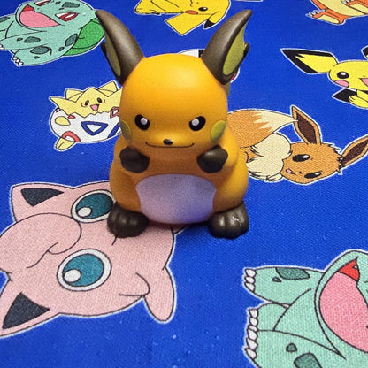 Pokemon Raichu Figure Finger Puppet 2023 Nintendo PVC Bandai Japan USA Seller