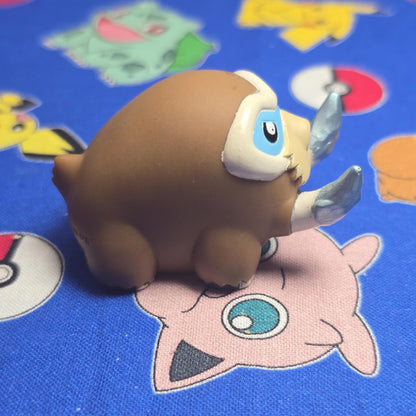 Pokemon Mamoswine Figure Finger Puppet 2009 Nintendo Bandai PVC Japan USA Seller