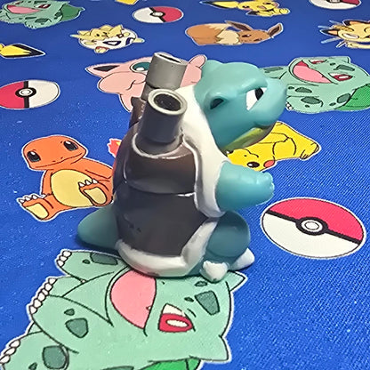 Pokemon Blastoise Figure Finger Puppet 1996 Nintendo Bandai PVC Vintage Japan US