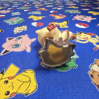 Pokemon Meowth Figure Finger Puppet 1999 Nintendo Bandai PVC Vintage Japan USA