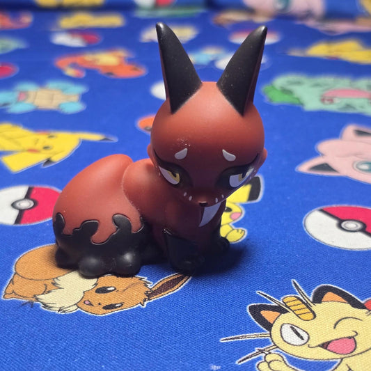 Pokemon Nickit Figure Finger Puppet 2022 Nintendo Bandai PVC Japan USA Toy