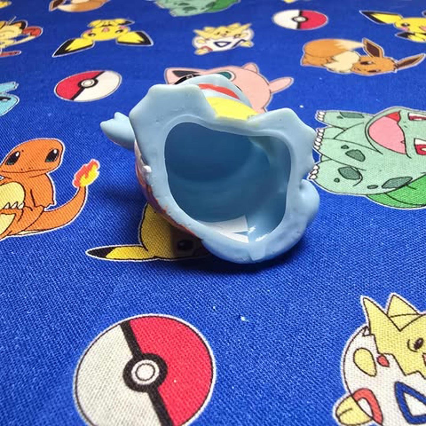 Pokemon Squirtle Sunglasses Figure Finger Puppet 1998 Nintendo Bandai Japan USA