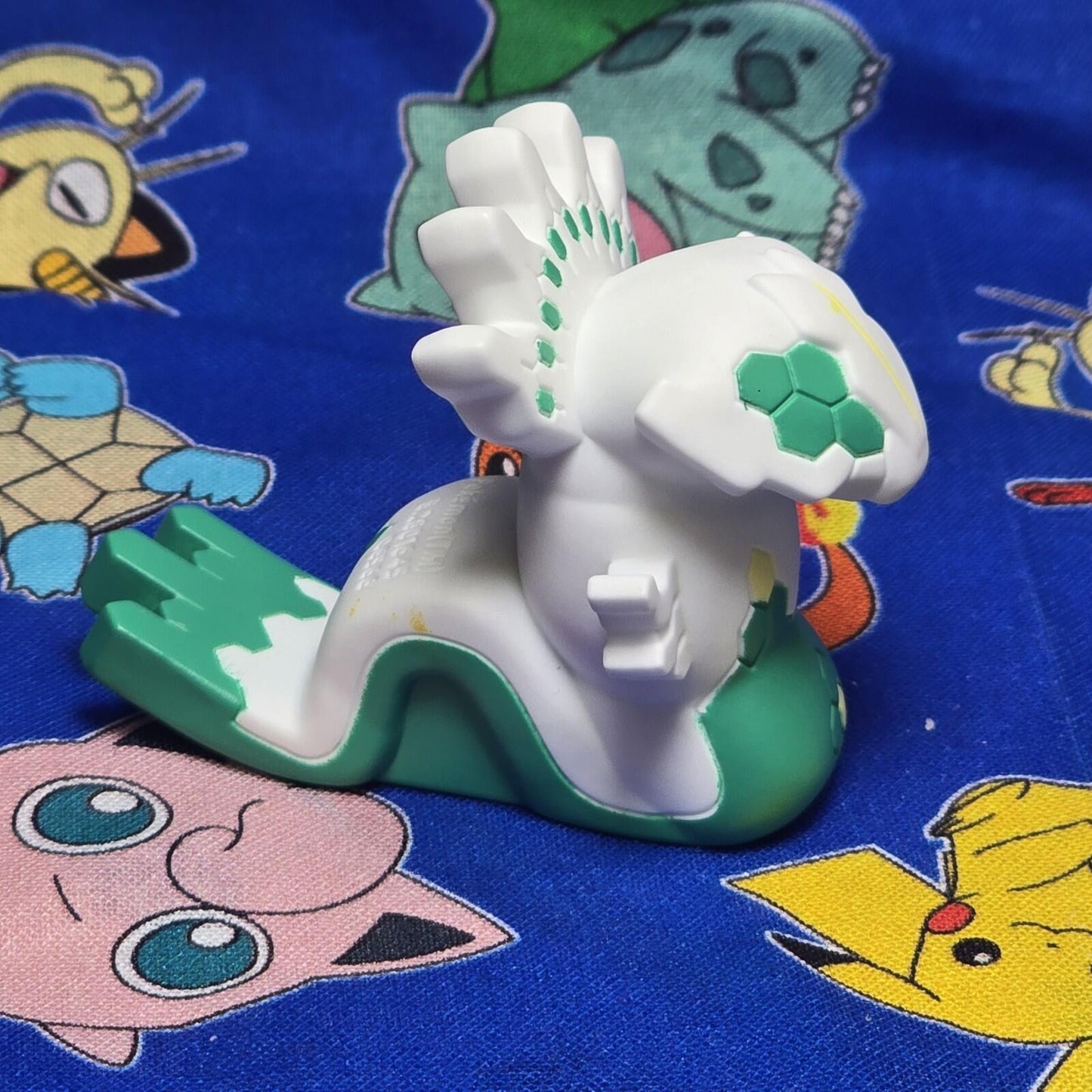 Pokemon Zygarde 50% Shiny Form Figure Finger Puppet 2014 Nintendo Bandai Japan
