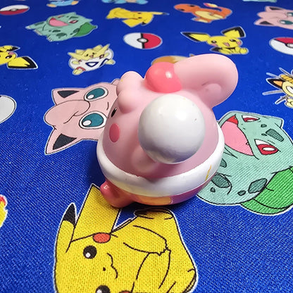 Pokemon Happiny Figure Finger Puppet 2008 Nintendo Bandai PVC Japan USA Seller