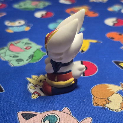 Pokemon Cinderace Figure Finger Puppet 2022 Nintendo Bandai PVC Japan USA Toy