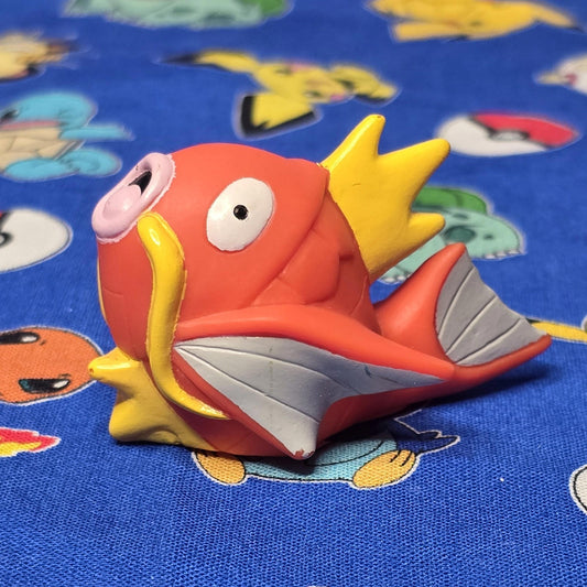 Pokemon Magikarp Figure Finger Puppet 1997 Nintendo Bandai PVC Vintage Japan USA
