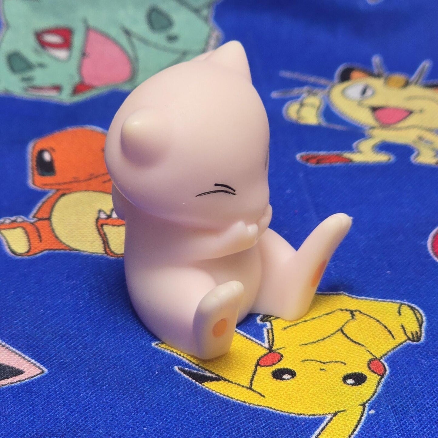 Pokemon Mew Figure Finger Puppet B 2020 Nintendo Bandai PVC Japan USA Seller