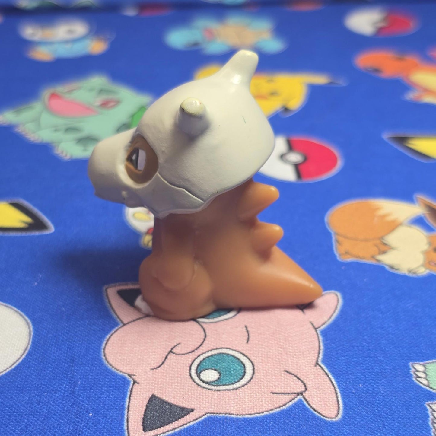 Pokemon Cubone Light Figure Finger Puppet 1996 Nintendo Bandai Vintage US Seller