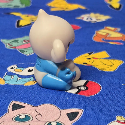 Pokemon Meditite Figure Finger Puppet 2004 Nintendo Bandai PVC Vintage Japan USA