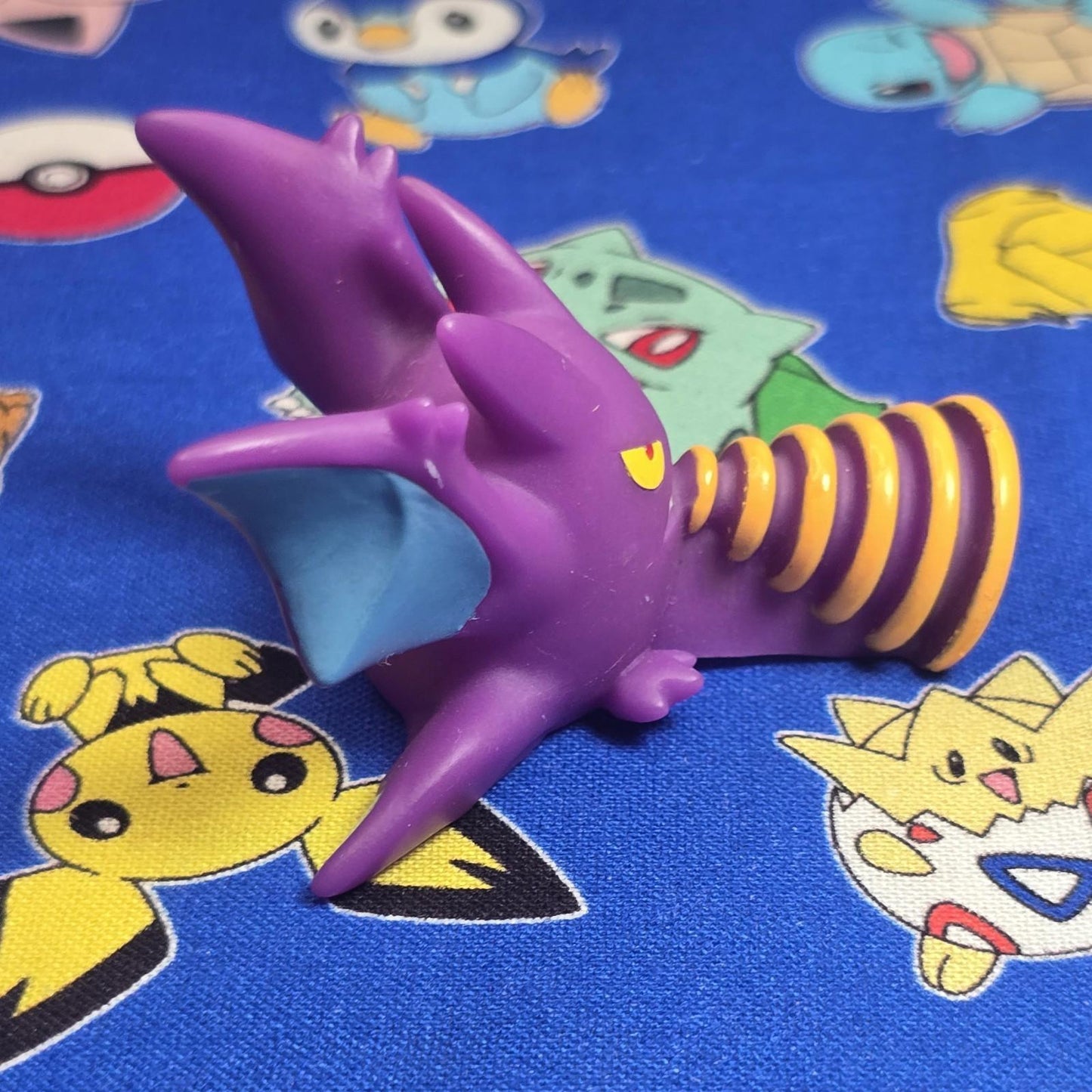 Pokemon Crobat Figure Finger Puppet 2010 Nintendo Bandai PVC Japan USA Seller