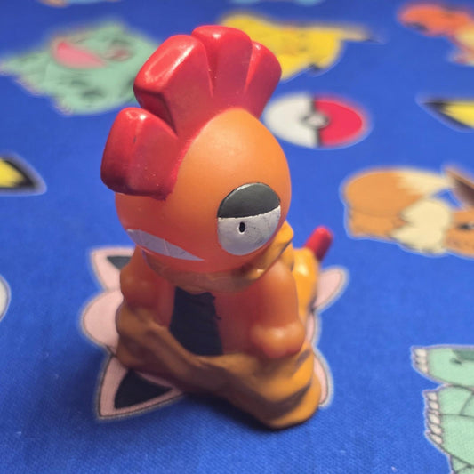 Pokemon Scrafty Figure Finger Puppet 2012 Nintendo Bandai PVC Japan USA Seller