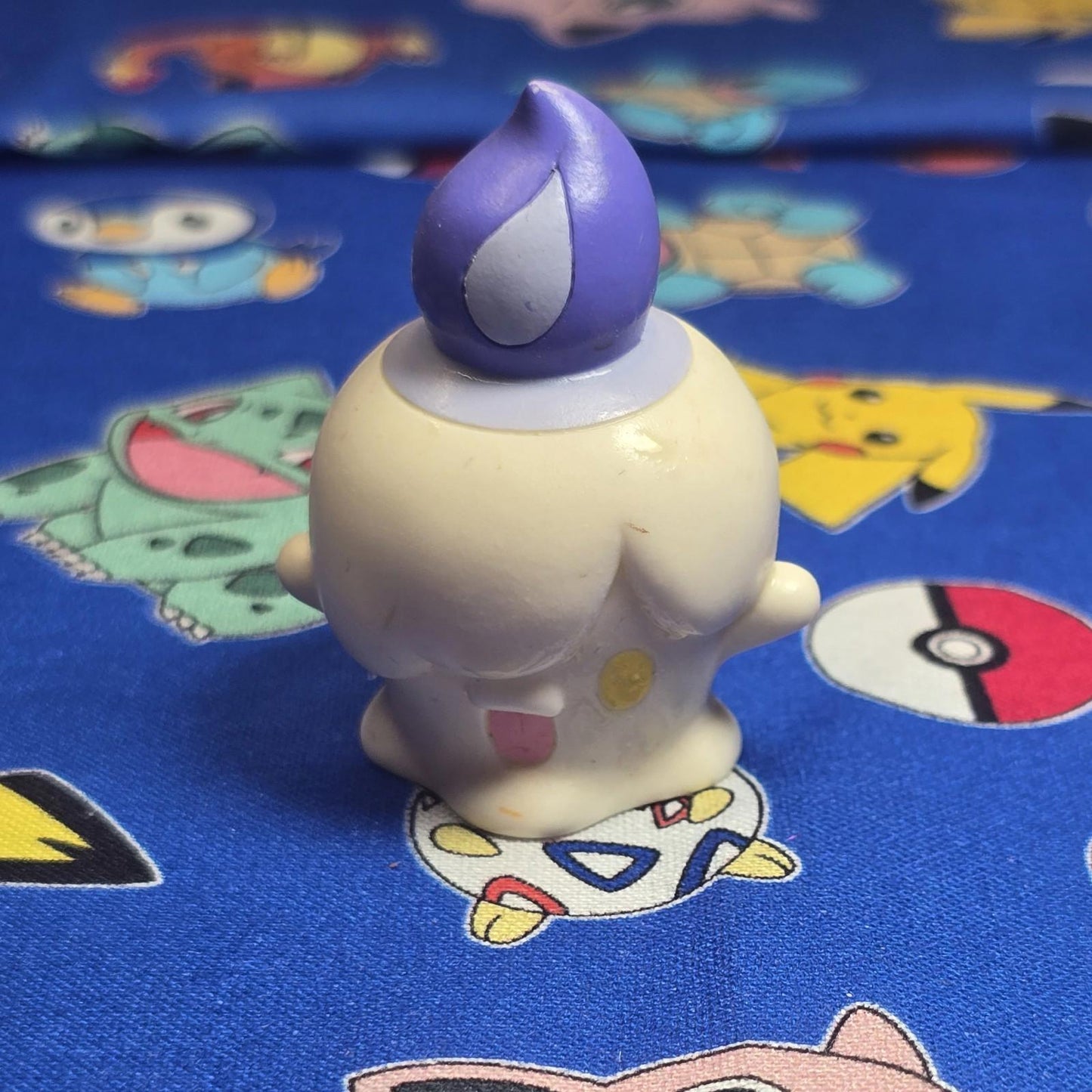 Pokemon Litwick Figure Finger Puppet 2011 Nintendo Bandai PVC Japan USA Seller