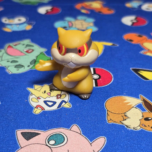Pokemon Patrat Figure Finger Puppet 2011 Nintendo Bandai PVC Japan USA Seller