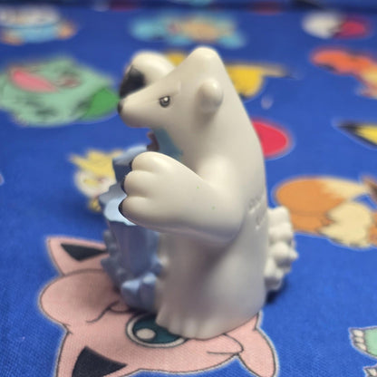 Pokemon Beartic Figure Finger Puppet 2011 Nintendo Bandai PVC Japan US Seller