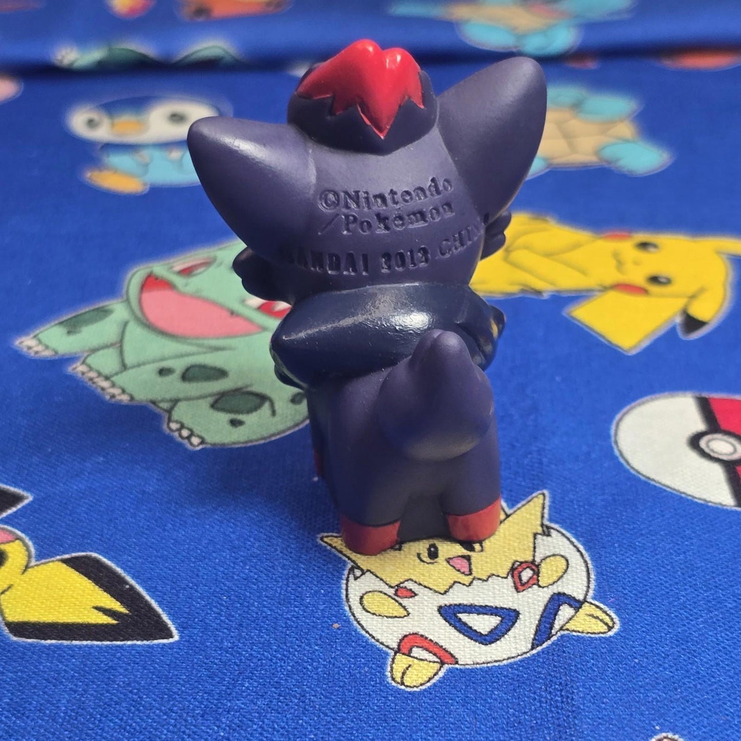 Pokemon Zorua Figure Finger Puppet 2010 Nintendo Bandai PVC Japan USA Seller