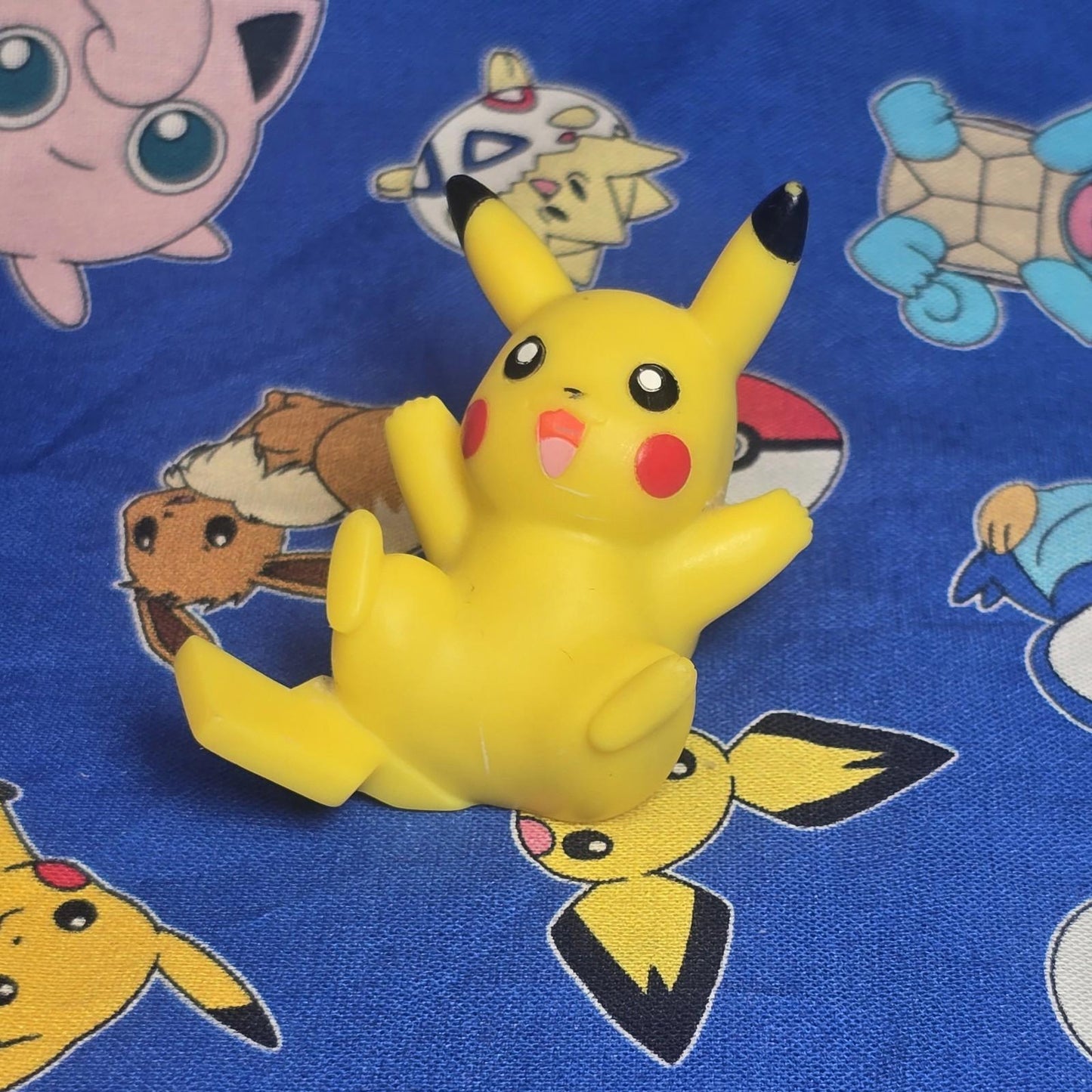 Pokemon Pikachu Figure Finger Puppet 2012 Nintendo Bandai PVC Japan USA Seller