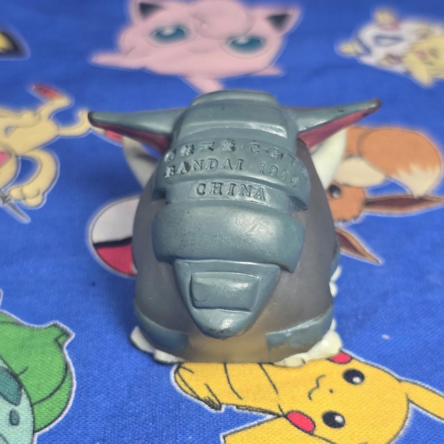 Pokemon Donphan Clear Figure Finger Puppet 1999 Nintendo Bandai Vintage Japan US