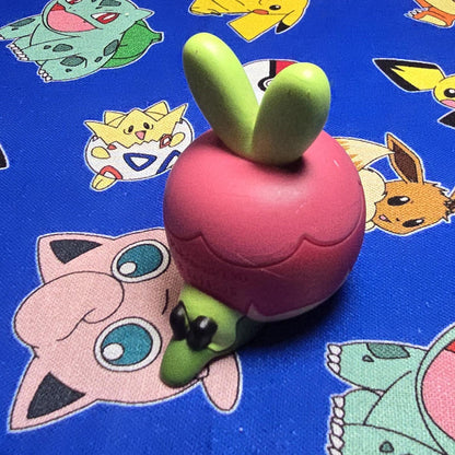 Pokemon Applin Figure Finger Puppet 2021 Nintendo PVC Bandai Japan USA Seller