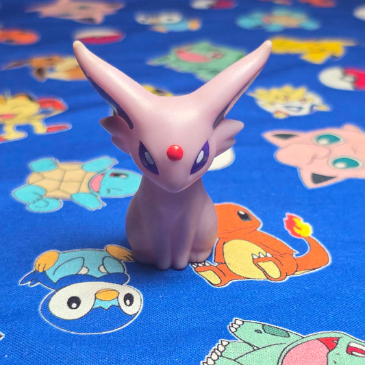 Pokemon Espeon Figure Finger Puppet 2000 Nintendo Bandai PVC Vintage Japan USA