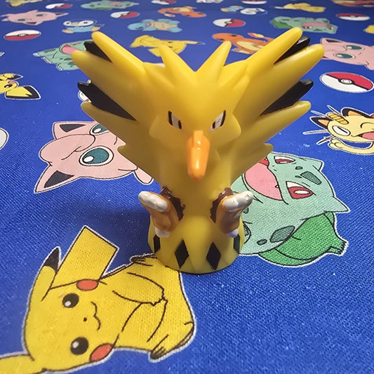 Pokemon Zapdos Figure Finger Puppet 2009 Nintendo Bandai PVC Japan US Seller