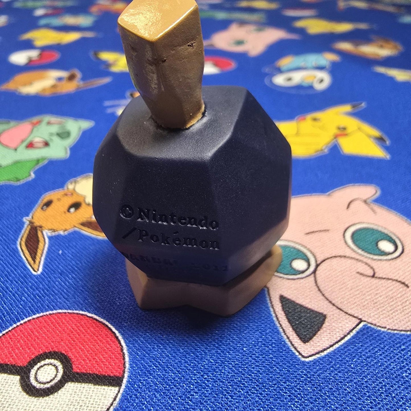 Pokemon Roggenrola Figure Finger Puppet 2011 Nintendo Bandai PVC Japan US Seller