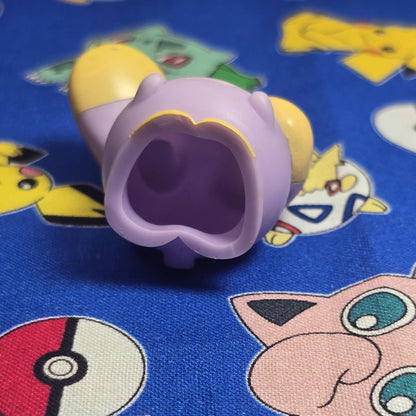 Pokemon Whismur Figure Finger Puppet 2002 Nintendo Bandai PVC Vintage Japan USA