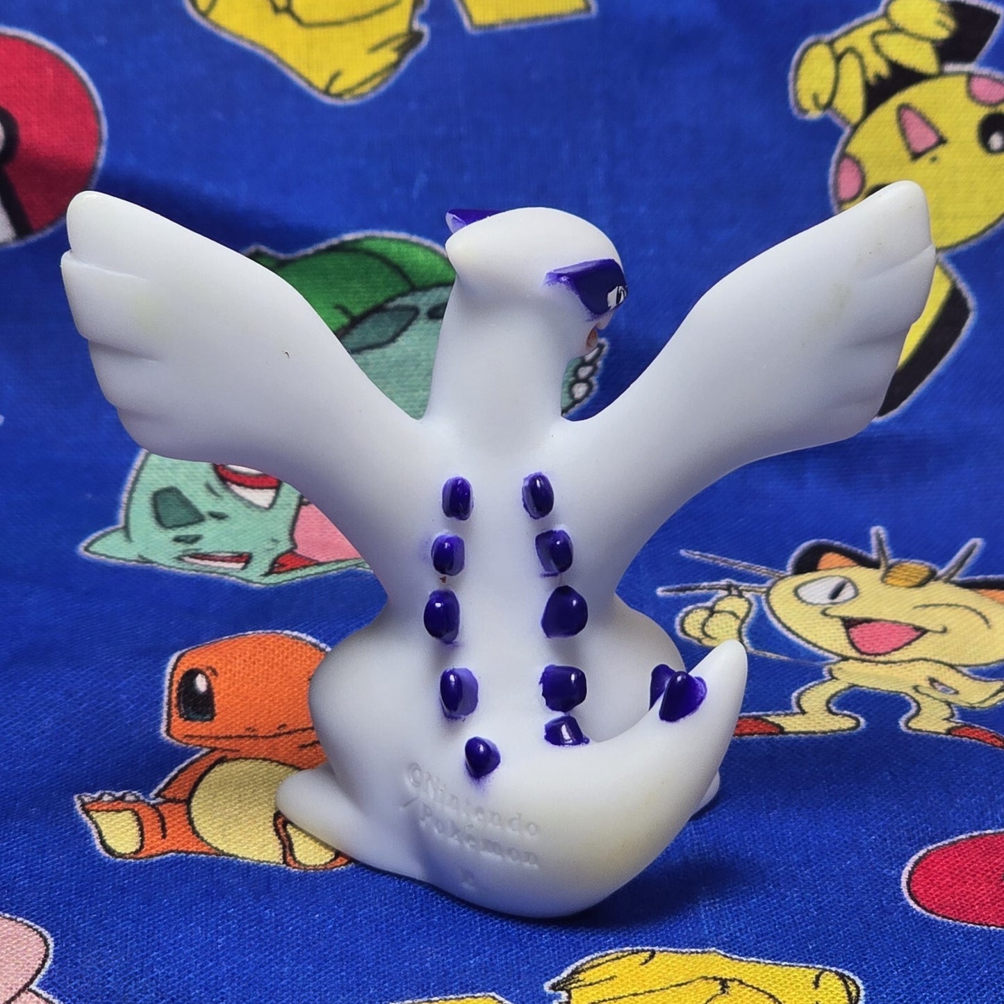 Pokemon Lugia Figure Finger Puppet 2009 Nintendo Bandai PVC Japan USA Seller