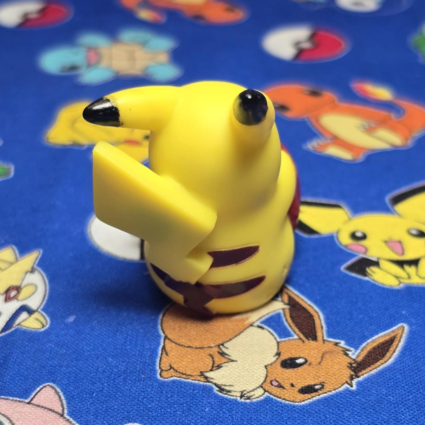 Pokemon Pikachu Ash's Hat Figure Finger Puppet B 2020 Nintendo Bandai Japan USA