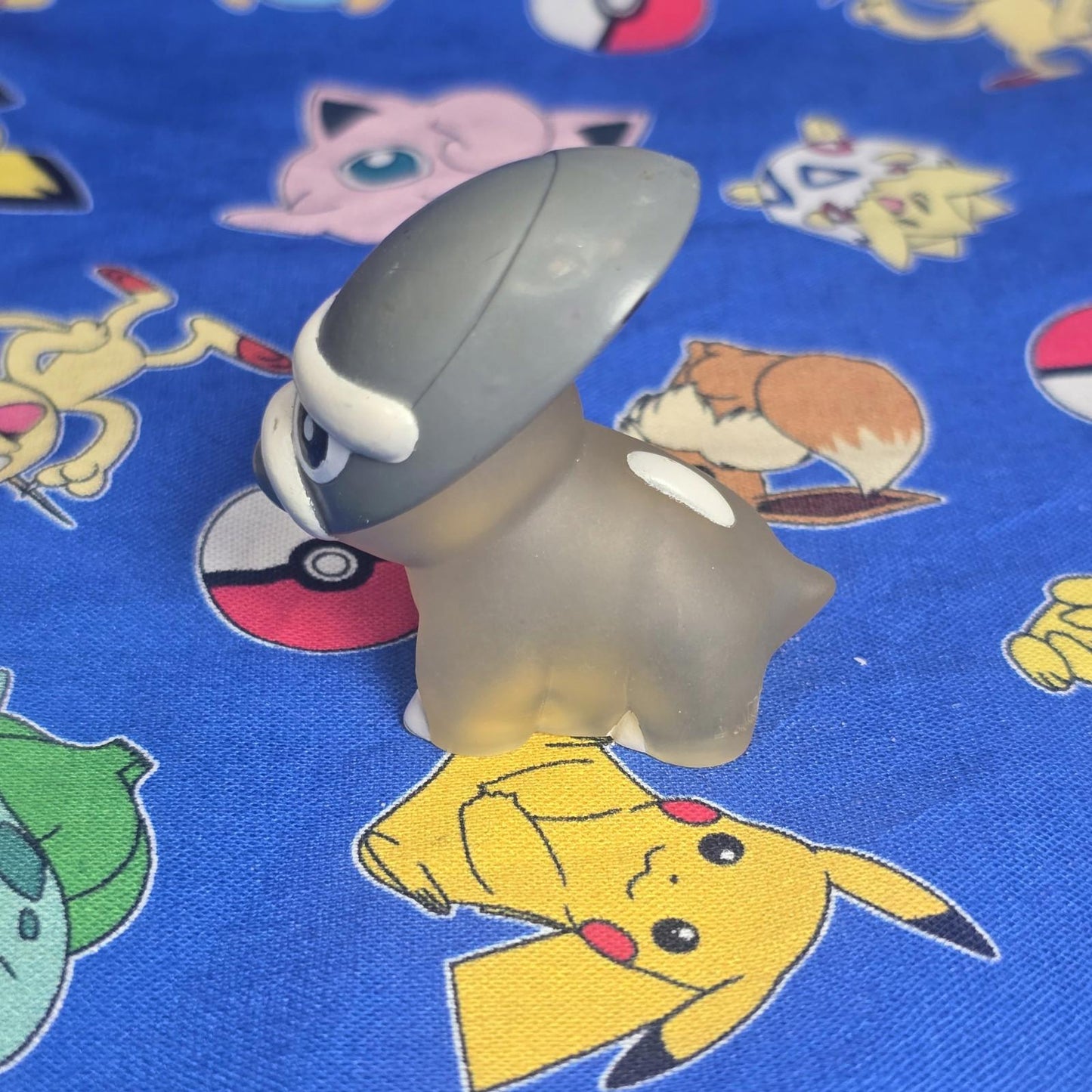 Pokemon Shieldon Clear Figure Finger Puppet 2008 Nintendo Bandai PVC Japan USA