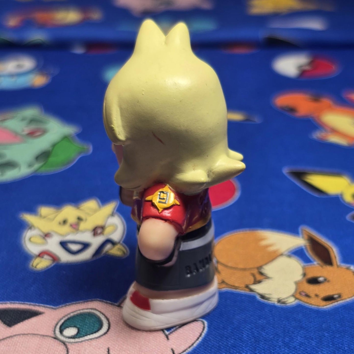 Pokemon Jack Walker Trainer Figure Finger Puppet 2006 Nintendo Bandai Japan USA