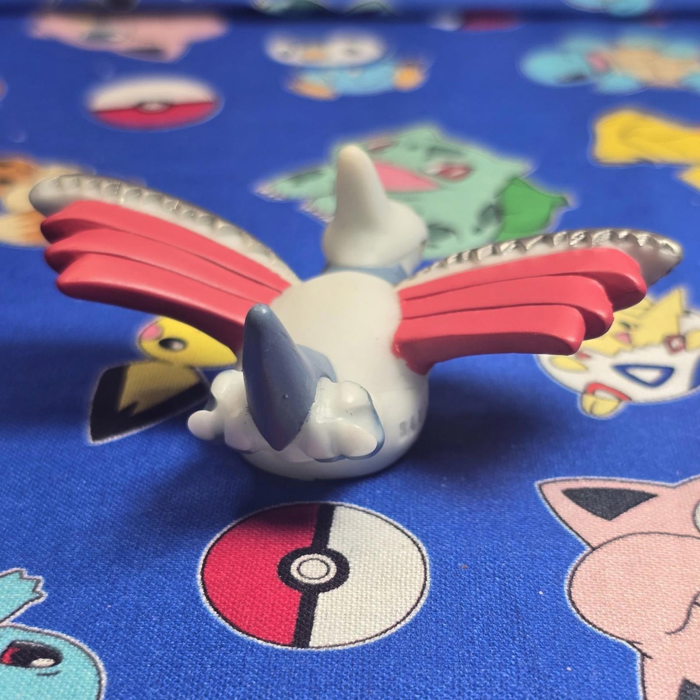 Pokemon Skarmory Figure Finger Puppet 2006 Nintendo Bandai PVC Vintage Japan US