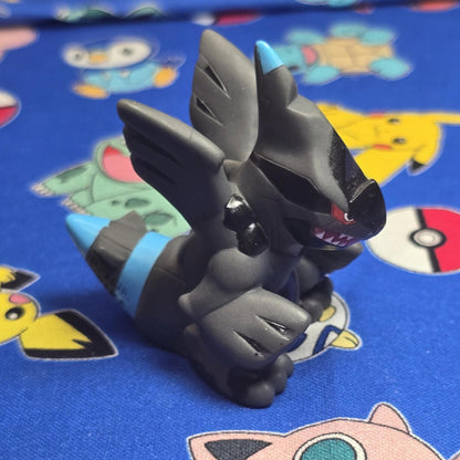 Pokemon Zekrom Figure Finger Puppet 2010 Nintendo Bandai PVC Japan USA Seller