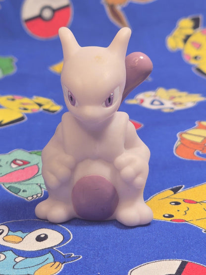 Pokemon Mewtwo Figure Finger Puppet 2013 Nintendo Bandai PVC Japan USA Seller