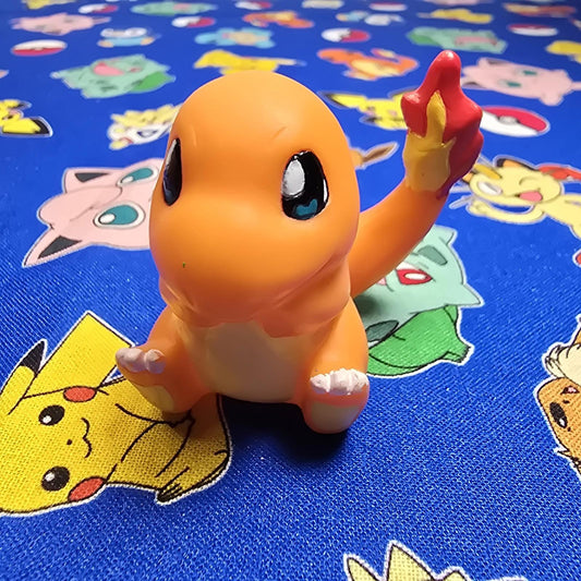 Pokemon Charmander Figure Finger Puppet 1999 Nintendo Bandai Vintage Japan USA