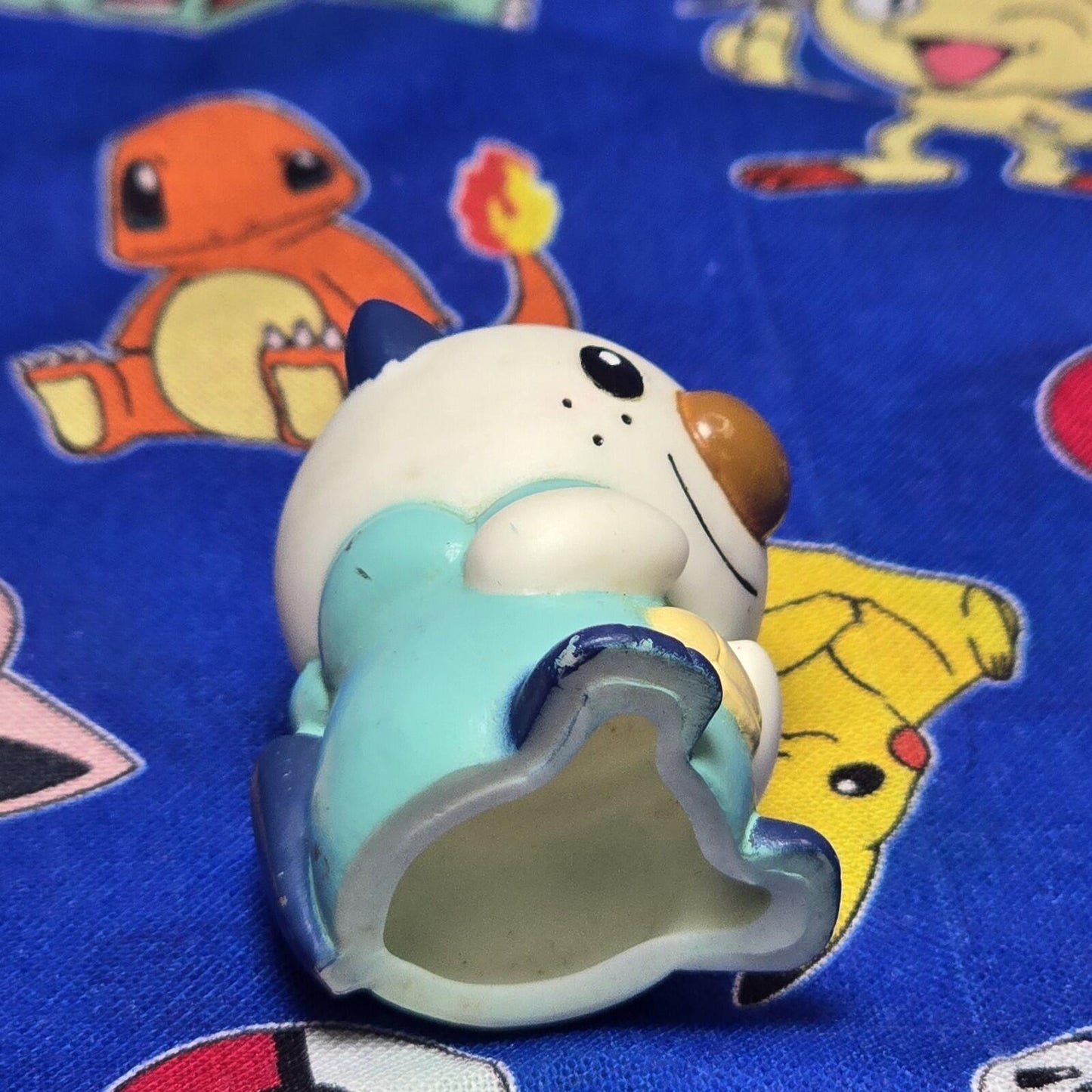 Pokemon Oshawott Figure Finger Puppet 2013 Nintendo Bandai PVC Japan USA Seller